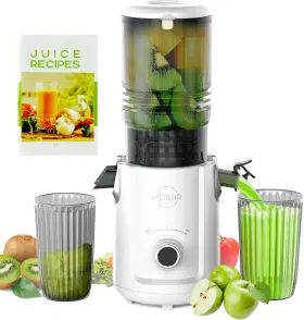 Hobsir Hob 313021050078 Juicer Machines 5.3-inch Cold Press Juicers Masticating Slow Mac