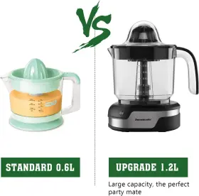K37-014 Homeleader Electric Citrus Juicer Lemon Squeezer With Powerful Motor Black #2