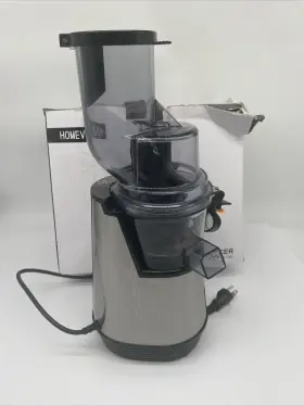 Gs-136l Homever Slow Juicer Fruit Vegetable Juice Health Food With Box Tested Working