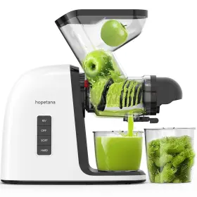 Hopetana 744784828831 Cold Press Juicer Slow Masticating High-yield Juice Extractor Maker Wide D