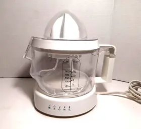 No.ja-117 House&home Ja-117 Electric Citrus Juicer White No.ja-117- Works