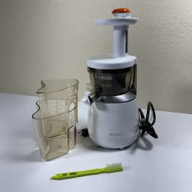 Hp-wmb12 Hurom Hp Slow Juicer White Cold Press Extractor With Attachments And Brush