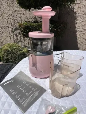Hp-ppb12 Hurom Hpppb12 Hp Slow Juicer Pastel Pink Comes Complete And Clean