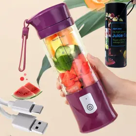 Iluckyla 445025156159 Portable Usb Juicer Blender Travel Juice Cup Baby Food Mixing Machince With Powe