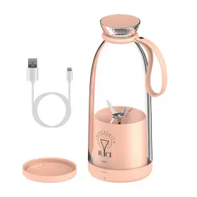 Imountek 737547593503 17 Oz Electric Juice Blender Personal Fruit Mixer Bottle Rechargeable Detachable