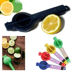 Atb-hh110 Imports Kole Atb-hh110/3pc Set Of 3 Lemon Squeezers Hand Press Juicers For Extracting Orange And Lime Jui