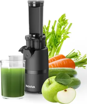 Inoviva 445006477457 Cold Press Juicer Masticating Machines Compact Slow With