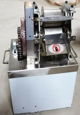 134314 Intbuying 110v Desktop Electric Sugar Cane Juicer Machine Sweet Sorghum Stalk Press -used #2