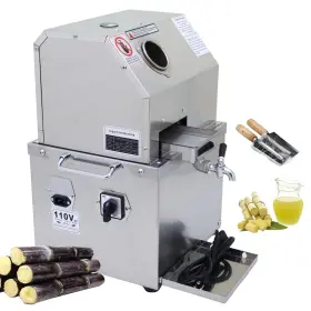 Intbuying 748497561214 Electric Sugarcane Juicer Press Machine