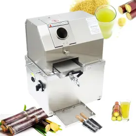 Intbuying 748497578670 Electric Sugarcane Juicer Sugar Cane Press Extractor