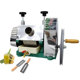 Intsupermai 723509720728 Manual Sugar Cane Juicer Machine Commercial Sugarcane Press Extracto