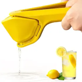 Xhnmzz01 Iosjeude Juice Squeezer Handheld Lime Juicer Effortless Presser Small M