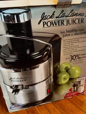Jack Lalanne 752356783761 S Power Juicer Start Juicing For Energy And Good Health