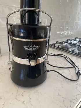 Jack Lalanne 752356785086 S Power Juicer Express Black 10th Anniversary Edition