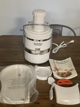 Jls-88 Jack Lalanne Power Juicer Excellent Model Pulp Extractor Fruit Vegetable