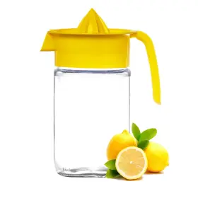 Jts-22.31 Jatisse Glass Lemon Juicer Small Grapefruit And Citrus Extractor Manual Hand