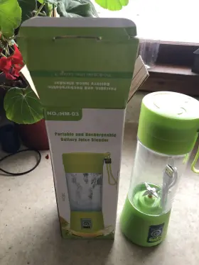 Cm-01 Jinhua Chuangmei Green Juice Blender Portable And Rechargeable Battery