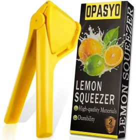Zzj-34two1 Joaoxoko Flat Lemon Squeezer Manual Easy Handheld Citrus Juicer For Lime Fruits