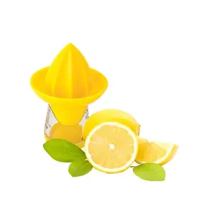 Joie 359627474726 Lemon And Lime Small Hand Juicer Reamer Built-in Measuring Cup 1oz/30ml