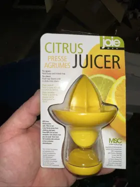 Joie Citrus 067742294043 Juicer 1oz Lemon Lime Small Strain Measure Reamer Brand New #2