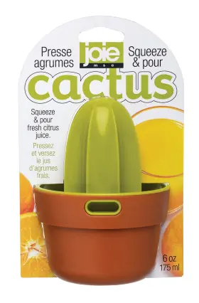 Ms-52061 Joie Cactus Squeeze And Pour Juicer 6oz Easy-to-use Citrus For Fresh