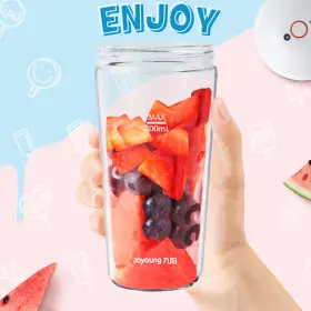 L3-c6 Joyoung Le-c6 Mini Portable Juicer Glass Charging Juicing Cup Machine New