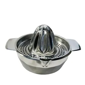 Js Gourmet 621139991139 Stainless Steel Manual Orange Squeezer With Removable Bowl And Strainer Hand