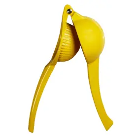 Js Gourmet 621139991177 Metal Lime And Lemon Squeezer Hand Press Manual Citrus Fruit Juicer With Comf