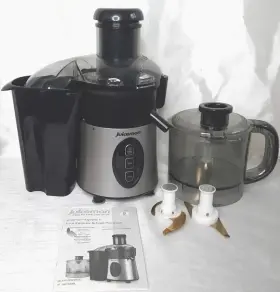 Jm1000m Juiceman Juice Extractor With Food Processor Model #jm1000m Manual