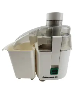 Jm1a Juiceman Jr. White Fruit Vegetable Juicer Automatic Extractor