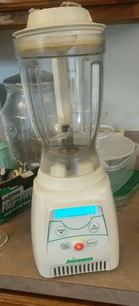 Jms6 Juiceman Multi Speed Blender White Tested And Works 64oz