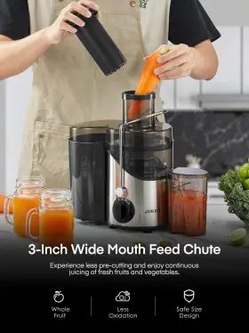 600w Juilist 694743419443 Juicer Machines Centrifugal Extractor With Wide Mouth 3 Inch Feed Ch #2