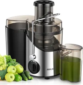600w Juilist 694743419443 Juicer Machines Centrifugal Extractor With Wide Mouth 3 Inch Feed Ch