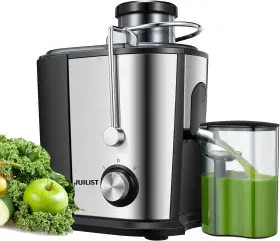 Juilist 735940862578 Extractor De Jugos Centrifugo Con Funcion Antideslizante Y Recetario Lujo