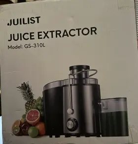 Juilist 735940862806 Juicer Machines 3 Inch Wide Mouth Extractor For Vegetable And Frui