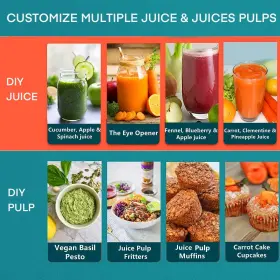 800w Juilist 794775424481 Juicer Machines 3 Inch Wide Mouth Extractor Max Power For V #3