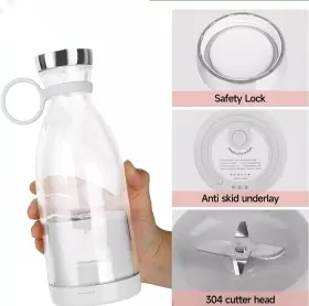 Jumble Elite 042822529819 Portable Wireless Re-charging Freshjuice Smoothie Personal Blender #2