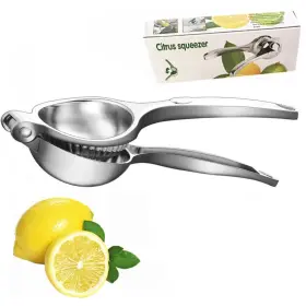 Junhome 739804786789 Manual Lime Squeezer Lemon Stainless Steel Citrus Press Cit