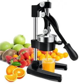 Kako 717994770498 Manual Juicer Press Hand Machine Heavy Duty Orange Juic