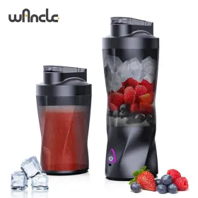 Kangoor Express 711181317565 Electric Portable Juicer Fresh Fruit Mixer 700ml Multifunctional Usb Rechargeabl