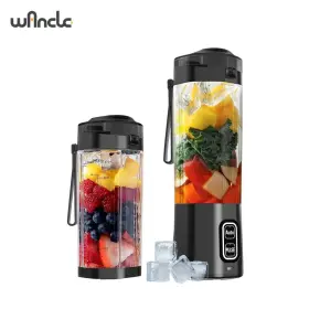 Kangoor Express 726084974432 Portable Electric Juice Maker Blender 700ml Usb Rechargeable Fruit Mixer 6 Blade