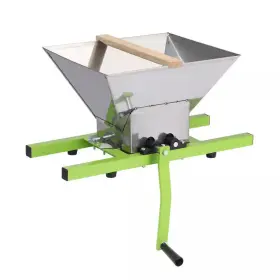 Karl Home 445003517507 1.8 Gal. /7 L Steel Green Manual Juicer Grinder Large Capacity Fruit Scratter Pu