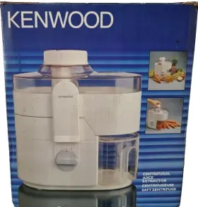 Je500 Kenwood Centrifugal Juice Extractor 2 Speed Fruit And Vegetable Juicer White #2