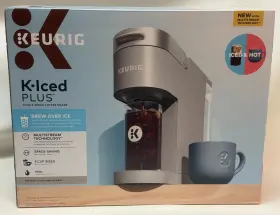 K900f Keurig 611247399057 K-iced Plus Single-serve K-cup Pod Coffee Maker With Iced -new