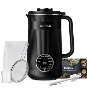 Hb-b1018kw3 Kidisle 32oz Automatic Soy Machine For Homemade Almond Oat Coconut Soy-black