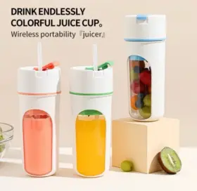 Cjyd2053829 Kitchen Electric Juicer Usb Charging Wireless Juices Blender Fruit Orange Mixer