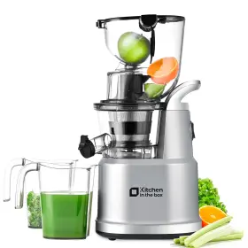Kitchen In The Box 680358126210 Cold Press Juicer Machines Silver