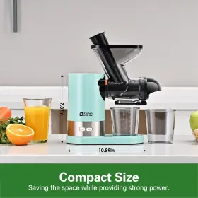Kitchen In The Box 791126611675 Extractor De Masticaci N Lenta Estractor Para Jugos Frutas Y Vegetales Electrico #2
