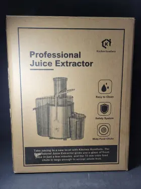 X001ob4qel Kitchen Komforts Professional Juice Extractor With Stainless Steel Housing