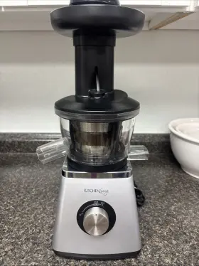 Gs518j Kitchen Living Slow Juicer Model - Silver Premium Tested